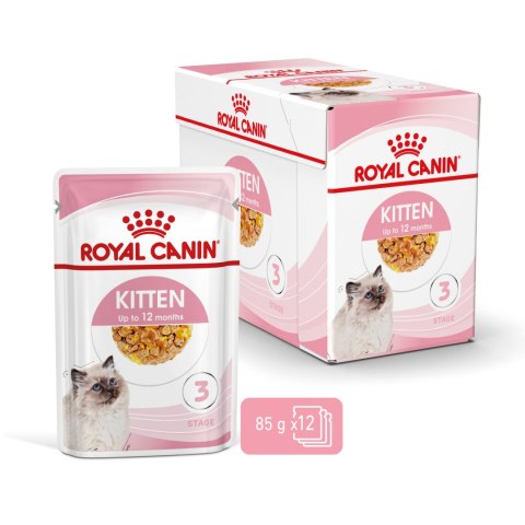 ROYAL CANIN Kitten Instinctive W Galaretce 12x85g Royal Canin