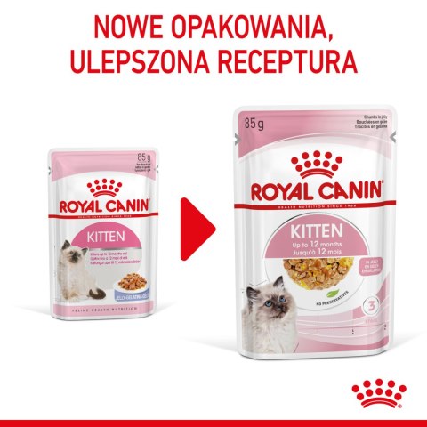 ROYAL CANIN Kitten Instinctive W Galaretce 12x85g Royal Canin