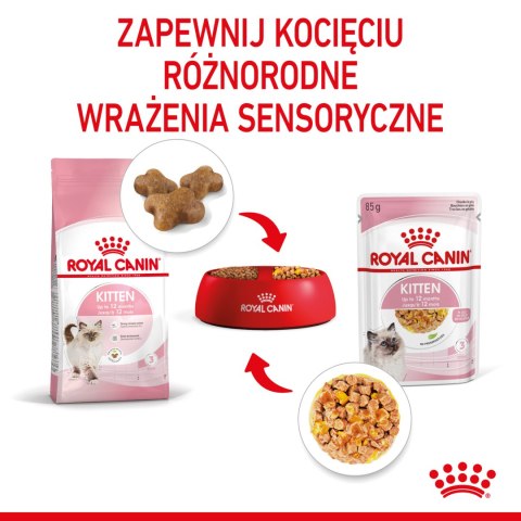 ROYAL CANIN Kitten Instinctive W Galaretce 12x85g Royal Canin