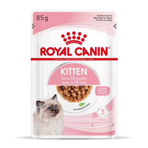 ROYAL CANIN Kitten Instinctive W Sosie 12x85g Royal Canin