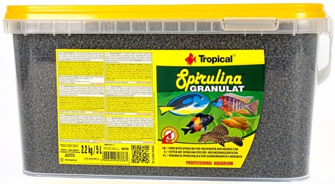 Tropical Spirulina Granulat 5000ml. Tropical