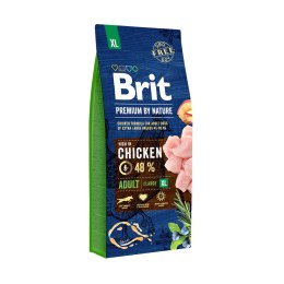 Brit Premium By Nature Adult XL Z Kurczakiem 15kg Brit
