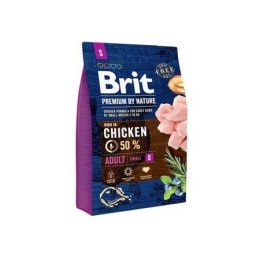 Brit Premium By Nature Adult S Z Kurczakiem 3kg Brit