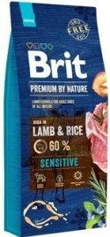 Brit Premium By Nature Sensitive Z Jagnięciną I Ryżem 15kg Brit