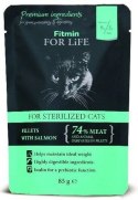 Fitmin Cat For Life Sterilized Salmon 85g Fitmin