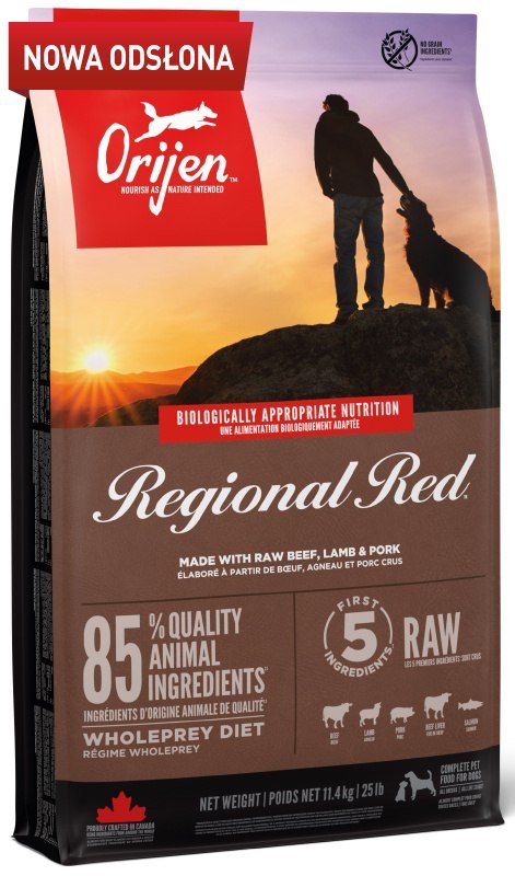 Orijen Regional Red Dog 11,4kg Orijen