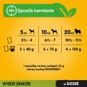 Pedigree Mokra Karma Dla Dorosłych Psów W Sosie Z Kurczakiem, Z Wołowiną, Z Indykiem, Z Jagnięciną 12x100g Pedigree