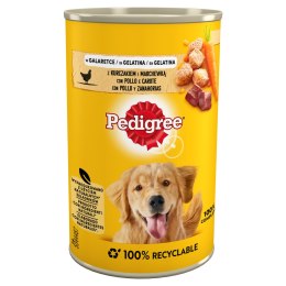 Pedigree Mokra Karma Dla Dorosłych Psów Z Kurczakiem I Warzywami W Galaretce 400g Pedigree