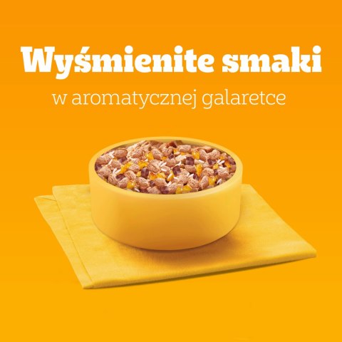 Pedigree Mokra Karma Dla Szczeniąt Mix Smaków Kurczak Z Ryżem, Jagnięcina Z Ryżem, Drób Z Ryżem I Wołowina Z Ryżem W Galaretce 1 Pedigree