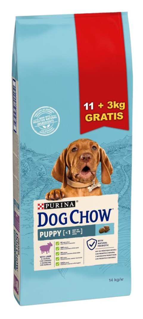 Purina Dog Chow Puppy Z Jagnięciną 14kg Purina Dog Chow