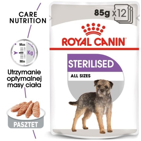 ROYAL CANIN CCN Sterilised Mini Pasztet 12x85g Royal Canin