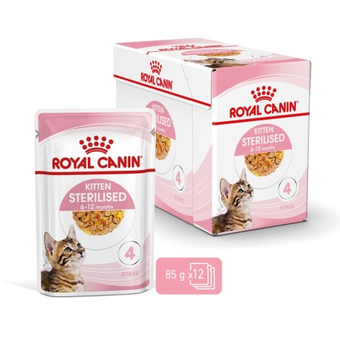 ROYAL CANIN Kitten Sterilised Gelee 12x85g Royal Canin