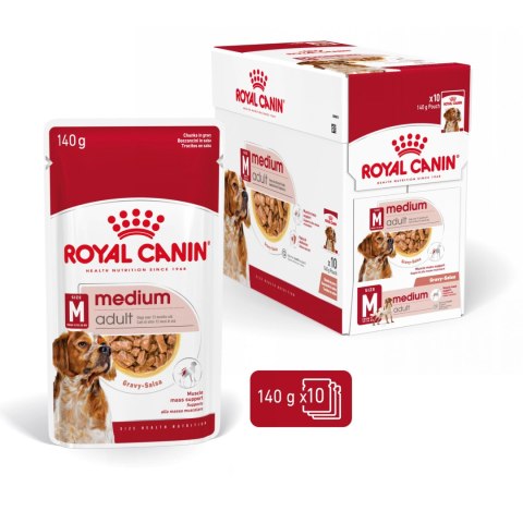 ROYAL CANIN Medium Adult 10x140g Royal Canin