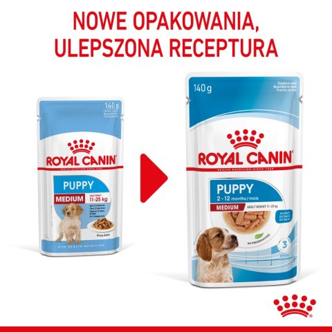 ROYAL CANIN Medium Puppy 10x140g Royal Canin