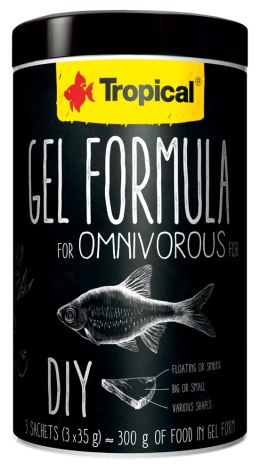 Tropical Gel Formula For Omnivorous Fish 1000ml Tropical