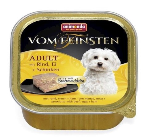 Animonda Dog Vom Feinsten Adult Wołowina, Jaja I Szynka 150g Animonda