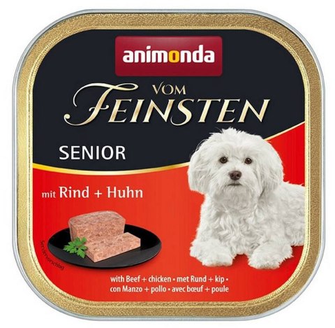 Animonda Dog Vom Feinsten Senior Wołowina Z Kurczakiem 150g Animonda