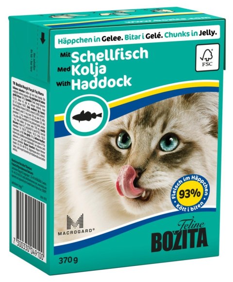 BOZITA Cat Dorsz W Galaretce 370g Bozita