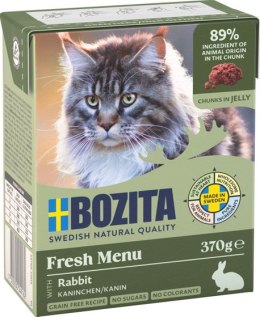 BOZITA Cat Królik W Galaretce 370g Bozita