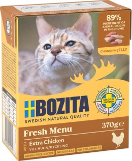 BOZITA Cat Siekany Kurczak W Galaretce 370g Bozita
