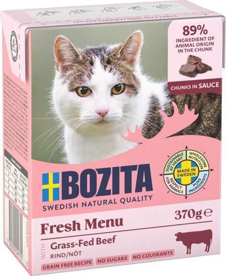 BOZITA Kot w sosie wołowym 370g Bozita