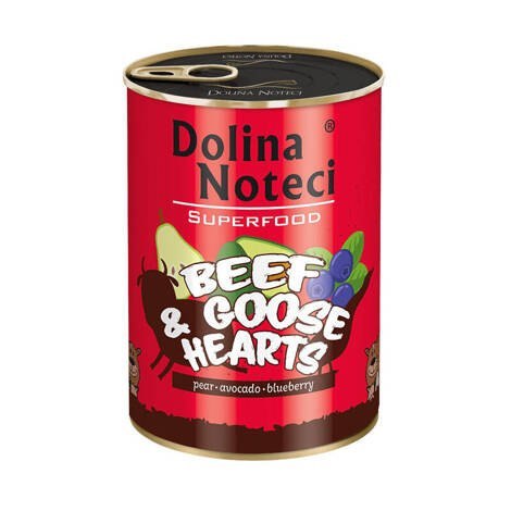 Dolina Noteci Superfood Wołowina Z Sercami Z Gęsi 400g Dolina Noteci