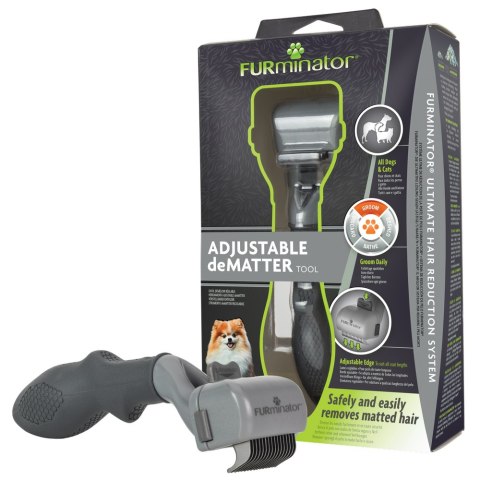 FURMINATOR Nastawne Narzędzie Do Usuwania Kołtunów Adjustable Dematter Tool FURMINATOR