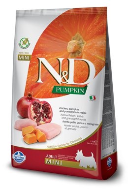 Farmina N&D Pumpkin Grain Free Canine Adult Mini Chicken&Pomegranate 2,5kg Farmina