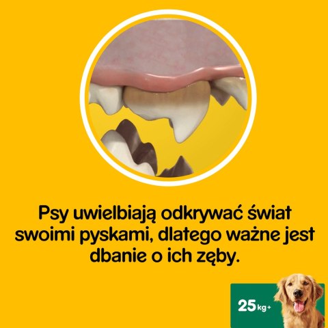 Pedigree DentaStix Przysmak Dentystyczny Dla Psów Od 4 Miesiąca I Powyżej 25kg 270g Pedigree