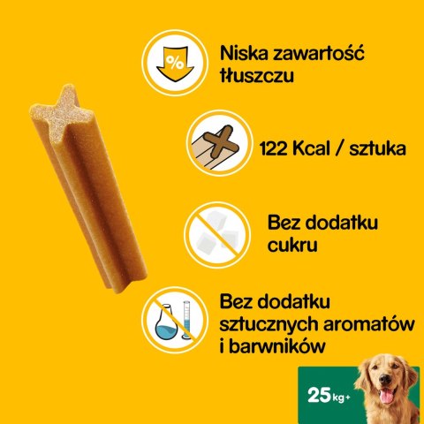 Pedigree DentaStix Przysmak Dentystyczny Dla Psów Od 4 Miesiąca I Powyżej 25kg 270g Pedigree
