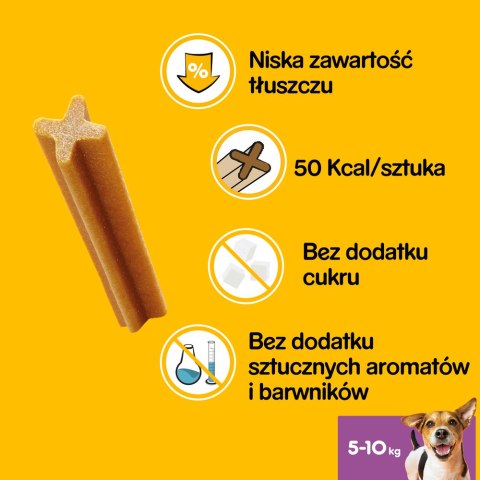 Pedigree DentaStix Przysmak Dentystyczny Dla Psów Od 4 Miesiąca I Wadze 5-10kg 110g Pedigree