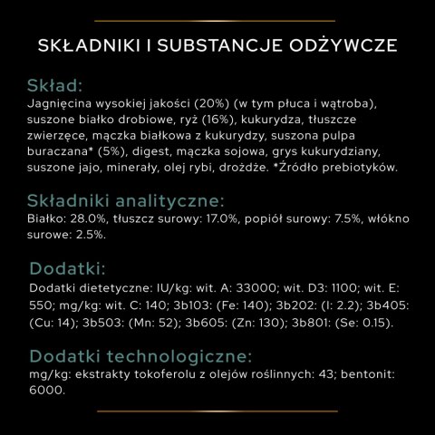 Purina Pro Plan Small & Mini Adult OptiDigest Jagnięcina 7kg Purina Pro Plan