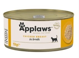 APPLAWS Chicken Breast In Broth Tin 156g Applaws