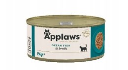 APPLAWS Ocean Fish In Broth Tin 156g Applaws