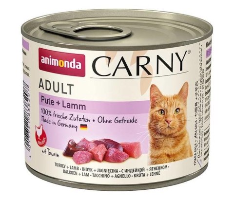 Animonda Cat Carny Adult Indyk I Jagnięcina 200g Animonda