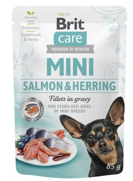 Brit Care Mini Filety W Sosie Z Łososia I Śledzia 85g Brit