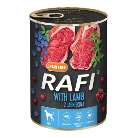 Dolina Noteci Rafi Z Jagnięciną 400g Dolina Noteci
