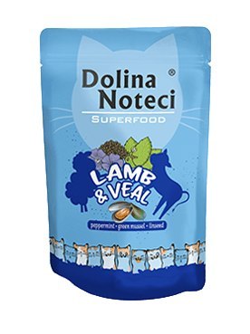 Dolina Noteci Superfood Jagnięcina Z Cielęciną 85g Dolina Noteci