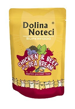 Dolina Noteci Superfood Kurczak I Wołowina Z Doradą 85g Dolina Noteci