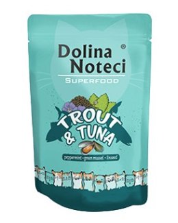Dolina Noteci Superfood Pstrąg I Tuńczyk 85g Dolina Noteci