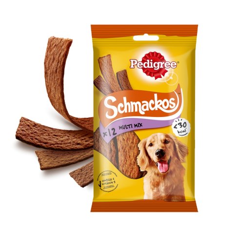 Pedigree Schmackos Przysmak Dla Dorosłych Psów Z Wołowiną 86g Pedigree