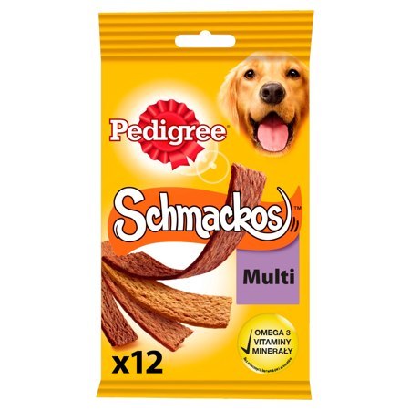 Pedigree Schmackos Przysmak Dla Dorosłych Psów Z Wołowiną 86g Pedigree