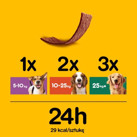 Pedigree Schmackos Przysmak Dla Dorosłych Psów Z Wołowiną, Kurczakiem, Jagnięciną I Kaczką 172g Pedigree