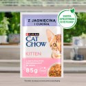 Purina Cat Chow Kitten Karma Z Jagnięciną I Cukinią W Sosie 85g Purina Cat Chow