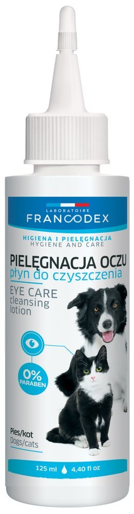 Zolux Francodex Płyn Do Przemywania Oczu Psów I Kotów 125ml Francodex