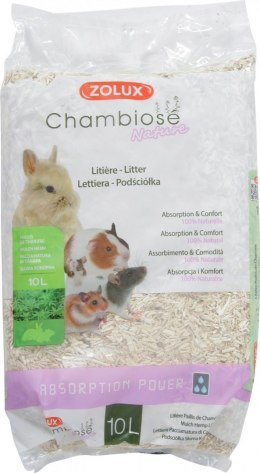 Zolux Naturalna Podściółka Z Konopi Chambiose Dla Gryzoni 10l ZOLUX