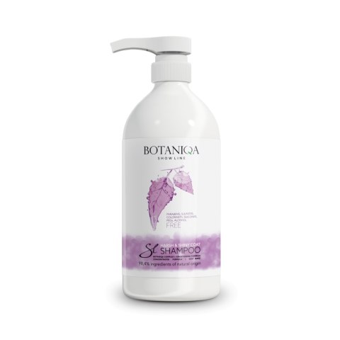 BOTANIQA Harsh & Shiny Coat Shampoo Szampon Dla Psów Szorstkowłosych 1l Botaniqa