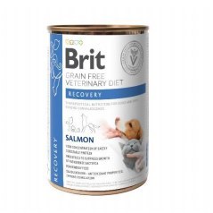 Brit Grain Free Veterinary Diet Dog/Cat Recovery Łosoś 400g Brit veterinary