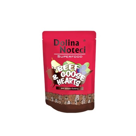 Dolina Noteci Superfood Wołowina Z Sercami Z Gęsi 300g Dolina Noteci