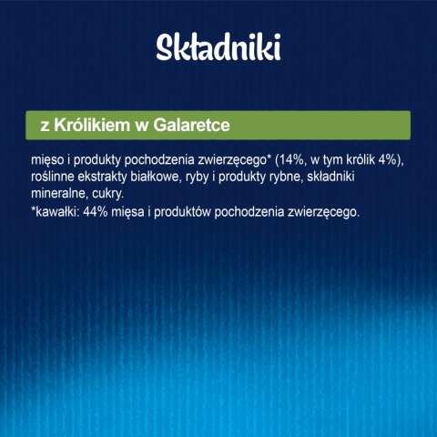 Felix Fantastic Królik W Galaretce 85g Felix